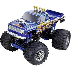 Foto van Tamiya super clod buster brushed 1:10 rc auto elektro monstertruck 4wd bouwpakket