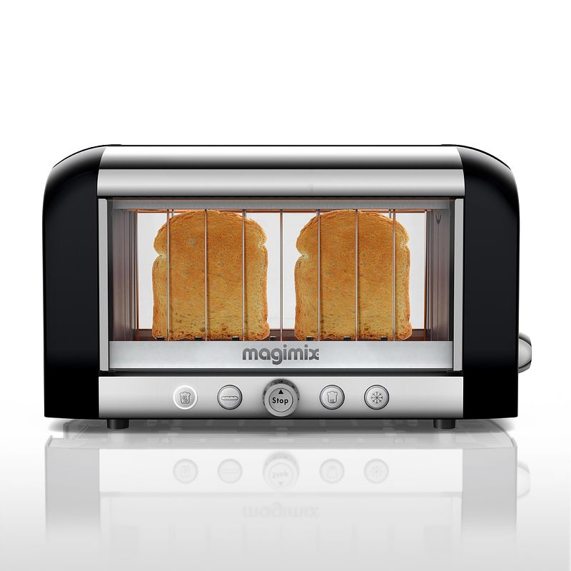 Foto van Magimix vision toaster 11541 broodrooster zwart