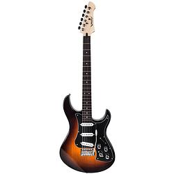 Foto van Line 6 standard sunburst variax 6-snarige elektrische gitaar