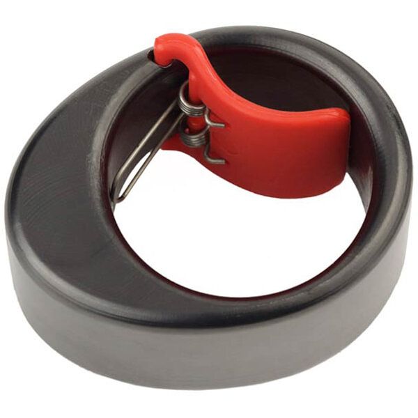 Foto van Black mountain bmsr50/m stalen slide ring met spring loaded grip clip regular 22mm