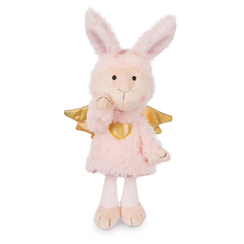 Foto van Nici knuffelkonijn la la bunnie junior 30 cm pluche roze/goud