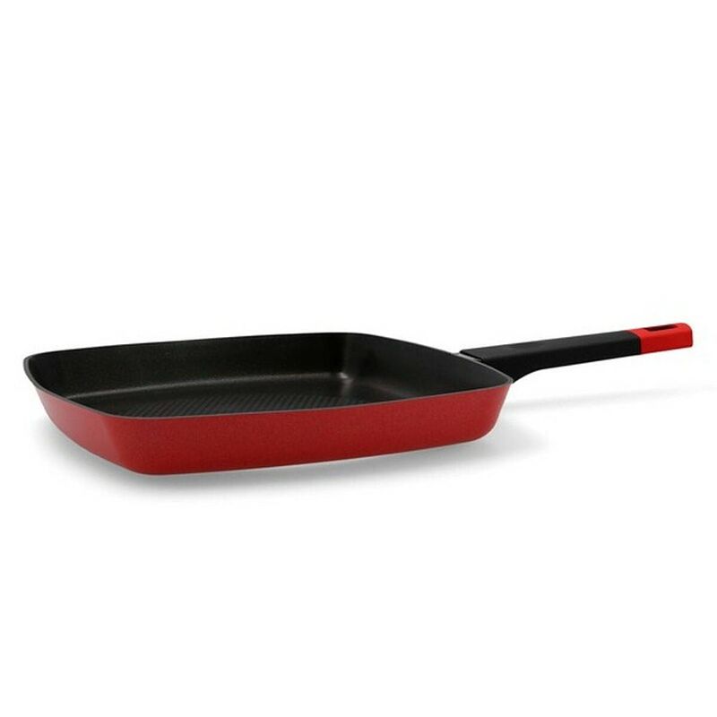 Foto van Grillpan pyrex sabor zwart aluminium (28 cm)