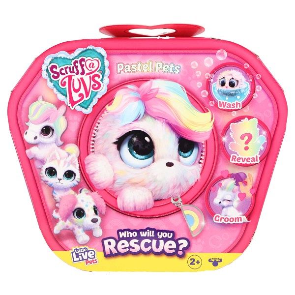 Foto van Scruff-a-luvs s9 single pack pastel pets