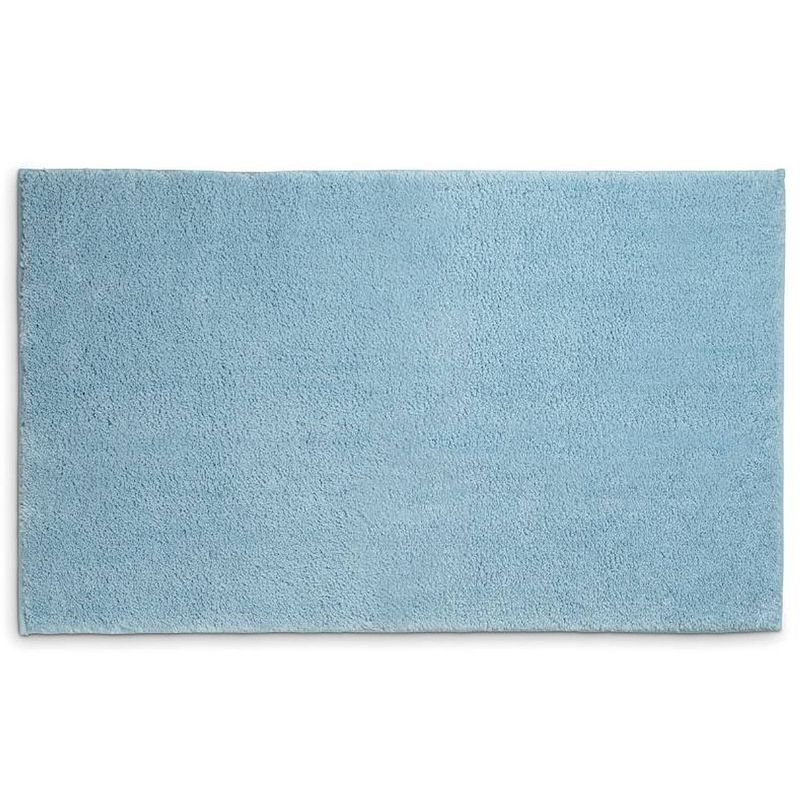 Foto van Kela - badmat, 120 x 70 cm, polyester, ijs blauw - kela maja