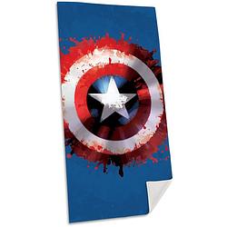 Foto van Marvel avengers strandlaken logo captain america 70 x 150 cm
