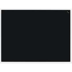 Foto van Naga - magnetisch glasbord - zwart - 90 x 120 cm - geschikt voor whiteboard markers
