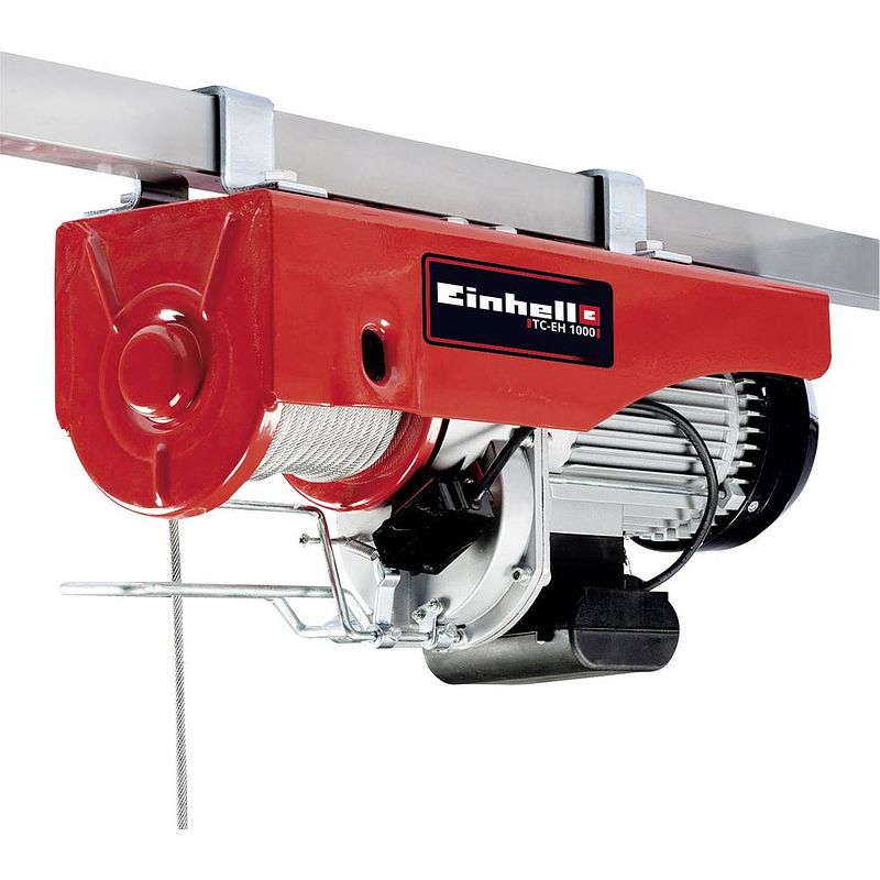 Foto van Einhell 2255160 einhell kabeltakel tc-eh 1000 draagkracht (met keerschijf) 999 kg draagkracht (zonder keerschijf) 500 kg