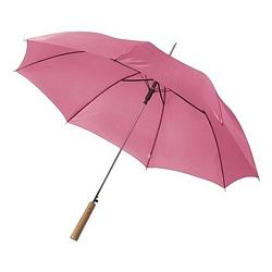 Foto van Automatische paraplu 102 cm doorsnede roze - paraplu's