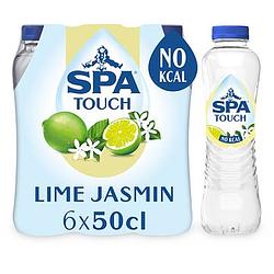 Foto van Spa touch nietbruisend lime jasmin 6 x 50cl bij jumbo