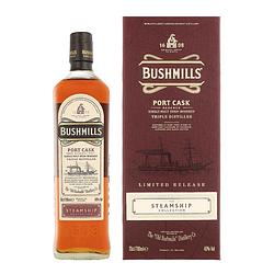 Foto van Bushmills steamship port cask 70cl whisky
