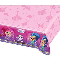 Foto van Nickelodeon tafelkleed shimmer en shine 180 cm roze