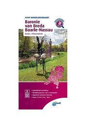 Foto van Wandelregiokaart baronie van breda, baarle-nassau 1:33.333 - anwb - paperback (9789018046675)