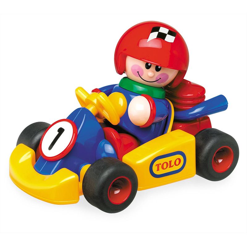 Foto van Tolo toys tolo first friends speelgoedvoertuig - go kart & jongen