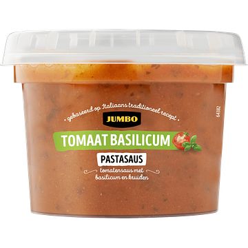Foto van Jumbo tomaat basilicum pastasaus 275g