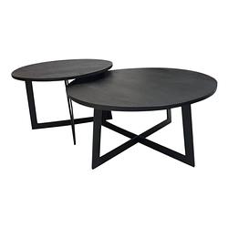 Foto van Anli-style salontafel austin set van 2 black