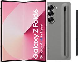 Foto van Samsung galaxy z fold 6 512gb roze 5g + samsung back cover met s pen grijs