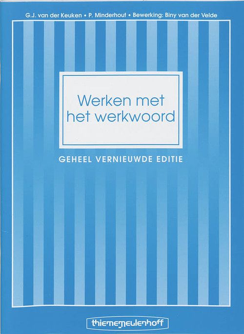 Foto van Werken met het werkwoord oefenboek - keuken - paperback (9789003216380)