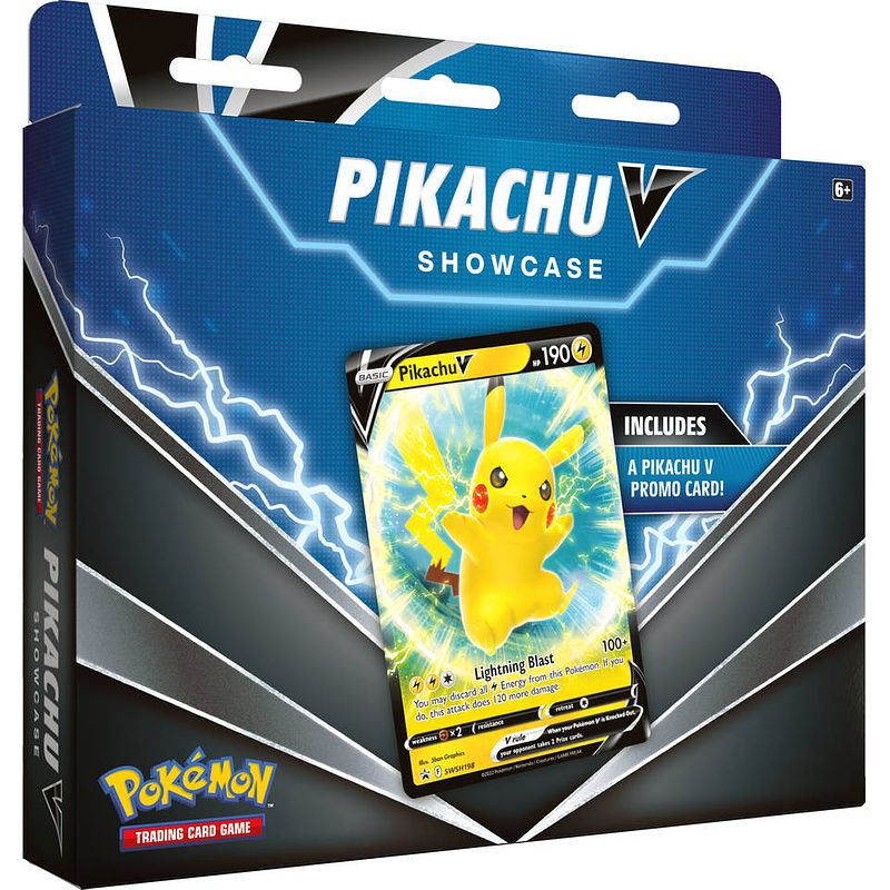 Foto van Pokémon tcg pikachu v showcase box