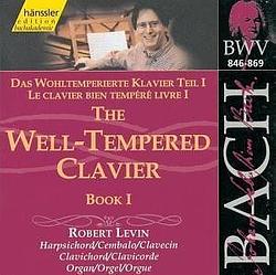 Foto van The well-tempered clavier book 1 - cd (4010276016168)