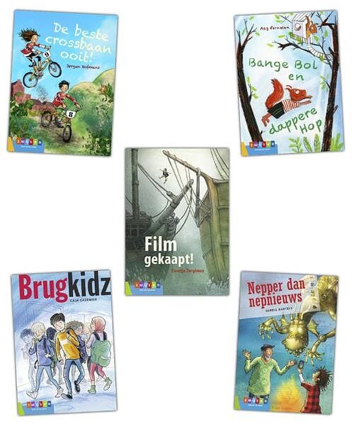 Foto van Pakket toneellezen groep 4 t/m 8 (5 titels) - paperback (9789048749300)