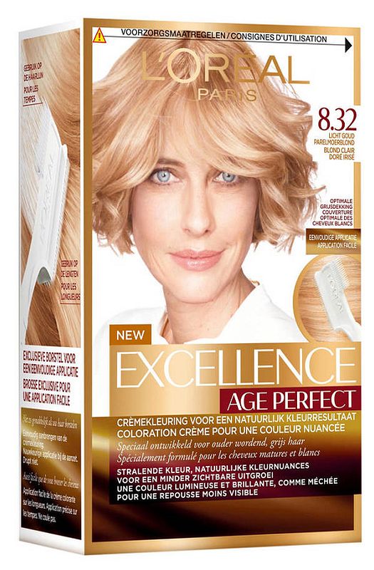 Foto van L'soréal paris age perfect 8.32 licht goud parelmoerblond