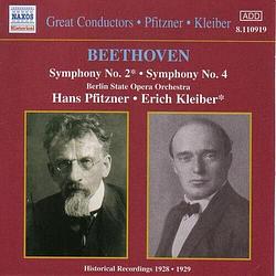 Foto van Beethoven: symphonies nos. 2 & 4 - cd (0636943191927)