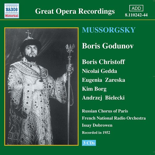 Foto van Mussorgsky - boris godunov - cd (0636943124222)