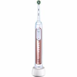 Foto van Oral-b elektrische tandenborstel genius x roségoud - 6 poetsstanden