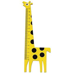 Foto van Rex london houten liniaal giraffe