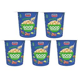 Foto van Unox good noodles cup groente 5 x 65g bij jumbo