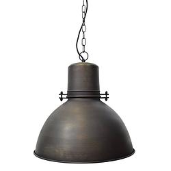 Foto van Urban interiors - dark hanglamp - grijs , brass , goud