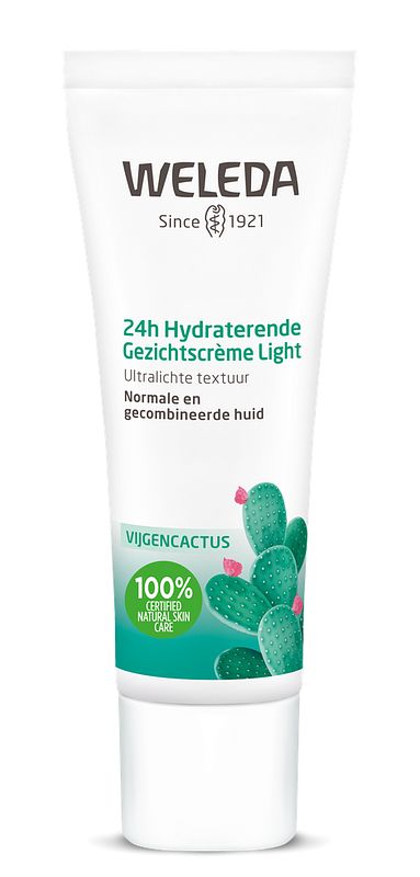 Foto van Weleda vijgencactus 24h hydraterende gezichtscrème light