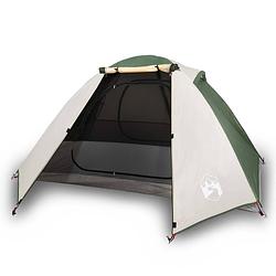 Foto van Vidaxl tent 2-persoons 224x248x118 cm 185t taft groen