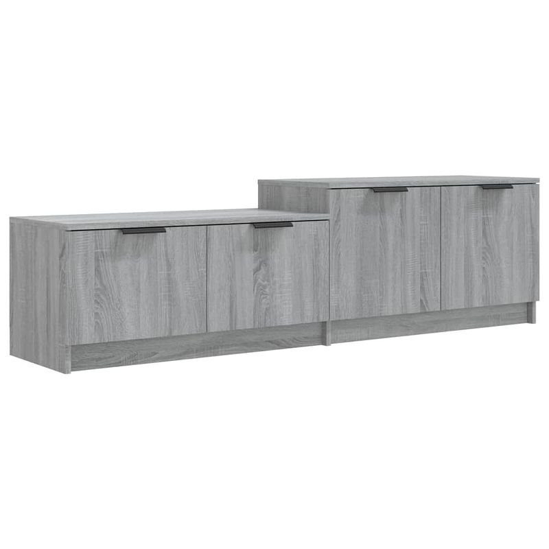 Foto van Vidaxl tv-meubel 158,5x36x45 cm bewerkt hout grijs sonoma eikenkleurig