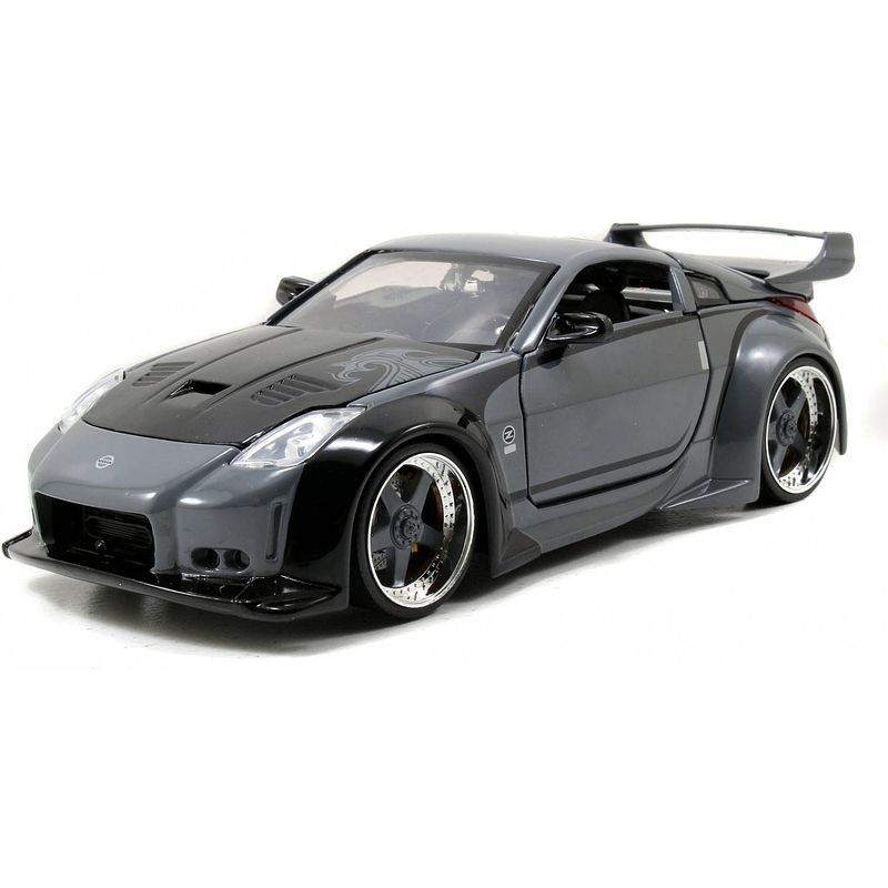 Foto van Jada auto fast & furious 2003 nissan 350z 1:24 die-cast zwart