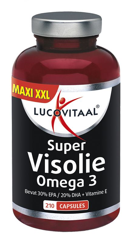 Foto van Lucovitaal super visolie omega 3 capsules