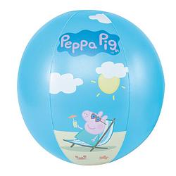Foto van Happy people strandbal peppa pig 29 cm blauw