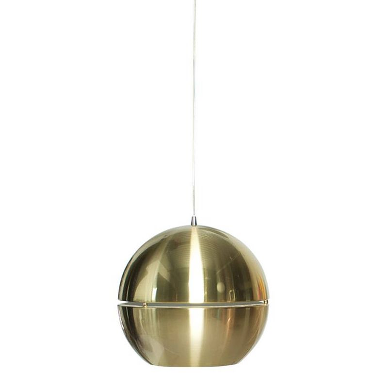 Foto van Zuiver - pendant lamp retro 's70 gold r40 - goud