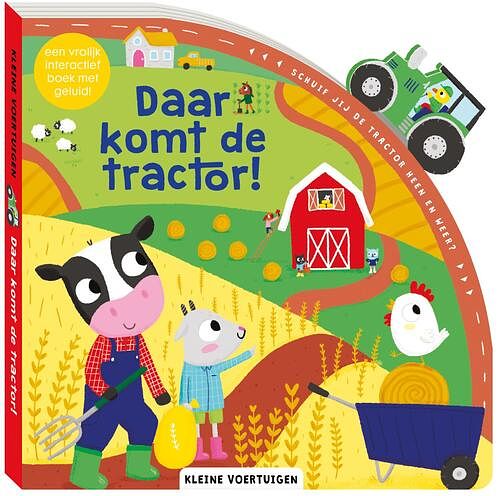 Foto van Kleine voertuigen - tractor - kartonboekje;kartonboekje (9789464084085)