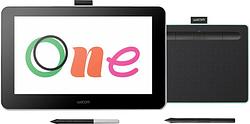 Foto van Wacom one 13 pen display + intuos s bluetooth groen