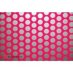 Foto van Oracover orastick fun 1 45-014-091-002 plakfolie (l x b) 2 m x 60 cm neon-roze-zilver (fluorescerend)