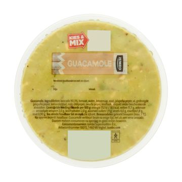 Foto van 3 voor € 6,00 | jumbo guacamole 125g aanbieding bij jumbo