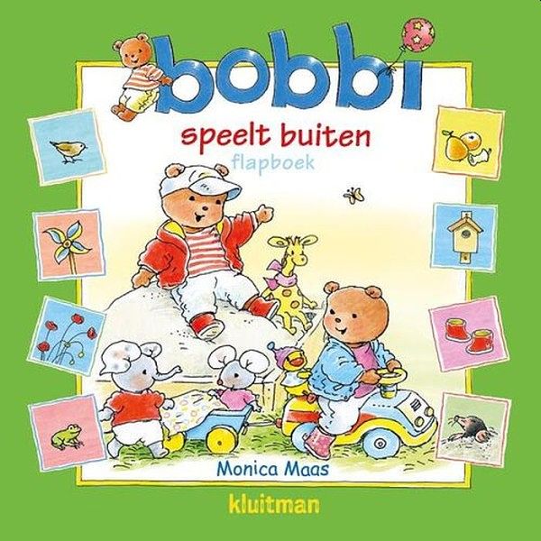 Foto van Boek bobbi speelt buiten