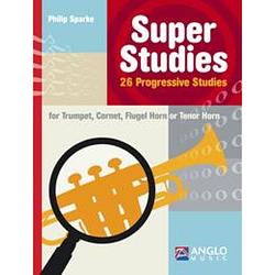 Foto van Hal leonard super studies boek voor trompet, cornet, bugel of hoorn