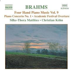 Foto van Brahms: four hand piano music 9 - cd (0636943411629)