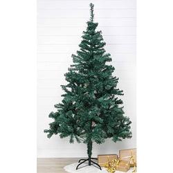 Foto van Hi kerstboom met metalen standaard 180 cm groen
