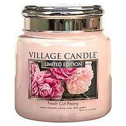 Foto van Village candle medium jar fresh cut peony