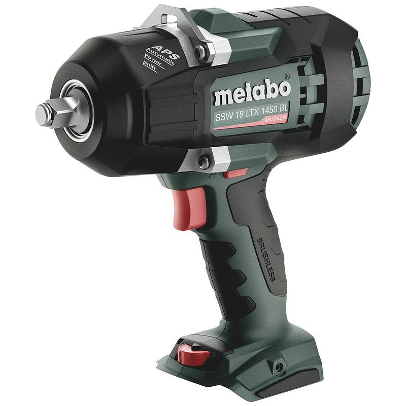 Foto van Metabo ssw 18 ltx 1450 bl 602401850 accu-slagmoersleutel 18 v brushless, zonder accu, zonder lader