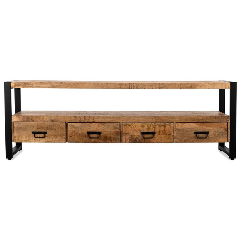 Foto van Benoa britt 4 drawer tv cabinet 180 cm