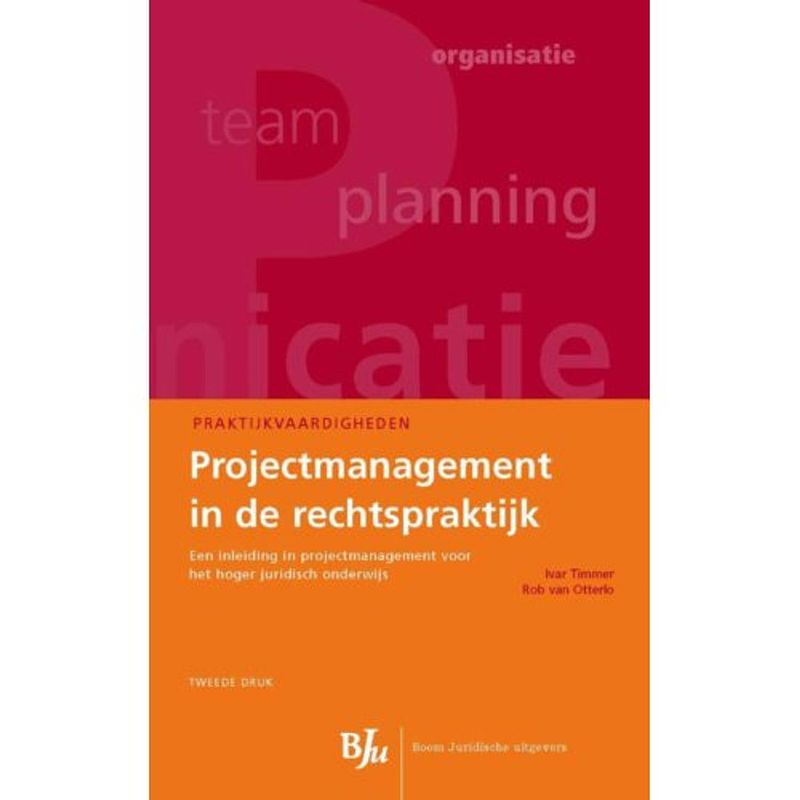 Foto van Projectmanagement in de rechtspraktijk -